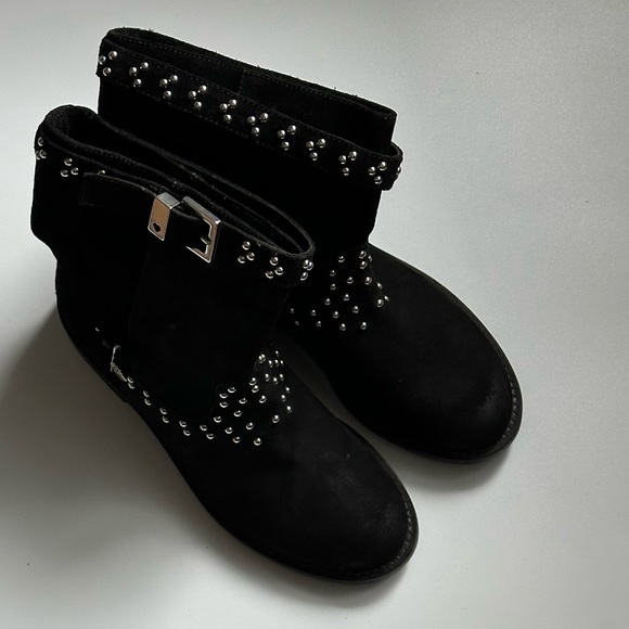 ❌❌ SOLD❌❌ Italian Suede leather Boots / TwinSet - Picture 4 of 15